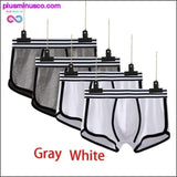 Plus Minus Co 4 pcs/lot Men Underwear boxer cotton Cuecas Boxers Mens, view 6