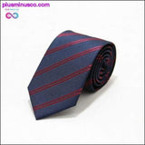 Plus Minus Co 46 Color Sale 7CM Men Ties Polyester Stain Stripes Polka, view 2