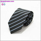 Plus Minus Co 46 Color Sale 7CM Men Ties Polyester Stain Stripes Polka, view 3