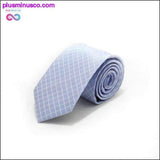 Plus Minus Co 46 Color Sale 7CM Men Ties Polyester Stain Stripes Polka, view 4