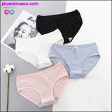 Plus Minus Co 4pcs Breathable Cotton Underwear With Plus Sizes Available, view 5