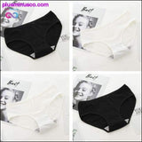 Plus Minus Co 4pcs Breathable Cotton Underwear With Plus Sizes Available, view 6