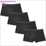 Plus Minus Co 4pcs/Lot Men's Panties Male Underpants Man Pack Shorts, view 2