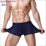 Plus Minus Co 4pcs/Lot Men's Panties Male Underpants Man Pack Shorts, view 4