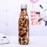 Plus Minus Co 500ml Sports Pot 304 Stainless Steel Creative Portable Coke Bottle Bowling Outdoor Insulated Cup Water Bottle, view 3