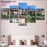 Plus Minus Co 5Pcs/set Tuscany Italy Meadows flowers nature landscape, view 2