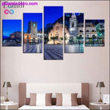 Plus Minus Co 5Pcs/set Tuscany Italy Meadows flowers nature landscape, view 4