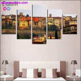 Plus Minus Co 5Pcs/set Tuscany Italy Meadows flowers nature landscape, view 5