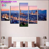 Plus Minus Co 5Pcs/set Tuscany Italy Meadows flowers nature landscape, view 6
