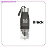 Plus Minus Co 650ml Fruit infusion plastic water bottle, Durable BPA-Free Fruit Infuser Water Bottle, view 2