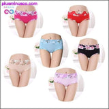 Plus Minus Co 6pcs/lot Women Panties Sexy Cotton Underwear Girls Printed, view 2