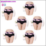 Plus Minus Co 6pcs/lot Women Panties Sexy Cotton Underwear Girls Printed, view 3