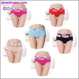 Plus Minus Co 6pcs/lot Women Panties Sexy Cotton Underwear Girls Printed, view 4