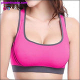 Plus Minus Co 7 colors High Stretch Breathable Sports Bra Top Fitness, view 2