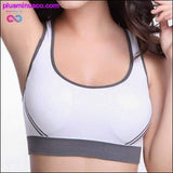 Plus Minus Co 7 colors High Stretch Breathable Sports Bra Top Fitness, view 3