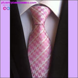 Plus Minus Co 8 CM Classic 100% Silk Floral Polka Dots Men Tie ||, view 4