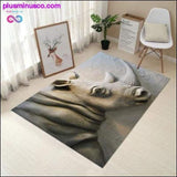 Plus Minus Co 80*120cm Decorative 3D Printing Anti-Slip Rug or Carpet for, view 6