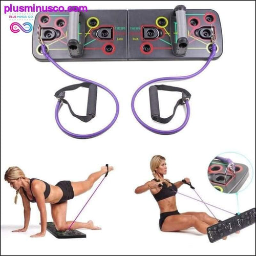 Plus Minus Co 9 in 1 Push Up Board with Multifunction Body Building