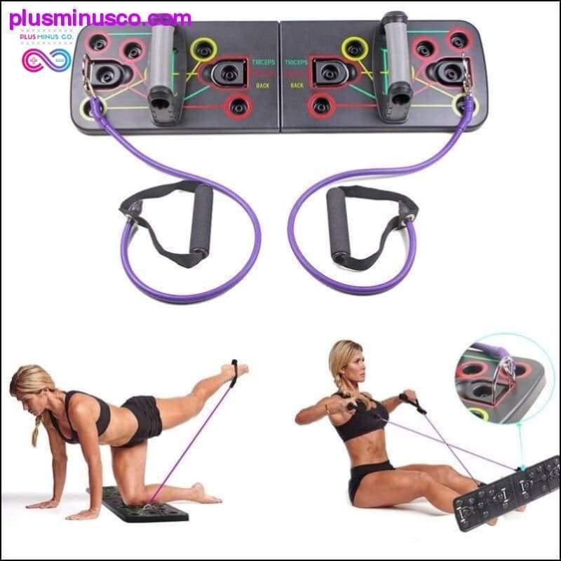 Plus Minus Co 9 in 1 Push Up Board with Multifunction Body Building