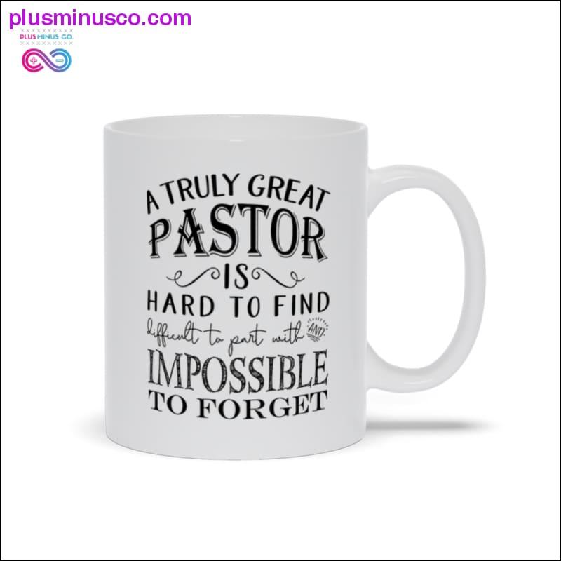 Plus Minus Co A Truly Great Pastor is Hard to Find Coffee Mugs, Pastor Appreciation ,Pastor Gift Religious, pastor anniversary Holiday