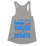 Plus Minus Co A Woman'S Place Is In The House And The Senate Tank Tops, view 4