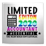 Plus Minus Co A women place is in house and senate Metal Magnets, view 2