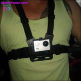 Plus Minus Co Action Camera Chest Harness Strap On || plusminusco.com, view 2