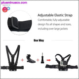 Plus Minus Co Action Camera Chest Harness Strap On || plusminusco.com, view 5