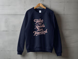 Plus Minus Co Adventure T-Shirt - Take the Roads Less Traveled Graphic Tee - Wanderlust Apparel, view 3