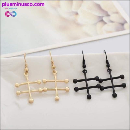Plus Minus Co Alcohol Chemical Molecule Structure Earrings