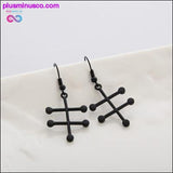 Plus Minus Co Alcohol Chemical Molecule Structure Earrings, view 5