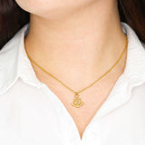Plus Minus Co Anchor Necklace - Perfect gift for best friend, soulmate,, view 5