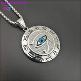 Plus Minus Co Ancient Egypt The Eye Of Horus Pendant Necklaces For Women, view 2