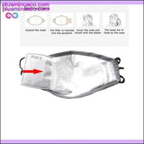 Plus Minus Co Anti Pollution PM2.5 Mouth Mask Dust Respirator, view 4