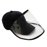 Plus Minus Co Anti-spitting Protective Hat Dustproof Cover Peaked Caps Hats Adjustable Size Outdoor Protective Face Shield Caps Protect, view 4