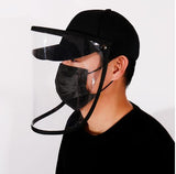 Plus Minus Co Anti-spitting Protective Hat Dustproof Cover Peaked Caps Hats Adjustable Size Outdoor Protective Face Shield Caps Protect, view 6