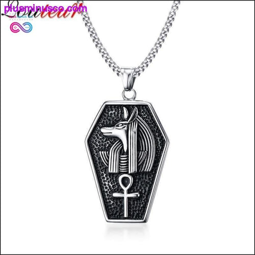 Plus Minus Co Antique Egyptian Ankh Cross Necklace