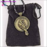 Plus Minus Co Antiquing Double sided Rune Norse Talisman Viking Raven, view 5