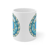 Plus Minus Co Aquarius Zodiac Mug, Aquarius Mug, January 20 to February 17 born Zodiac Gift, Zodiac Sign, Horoscope Gift, Astrology Gift, view 3