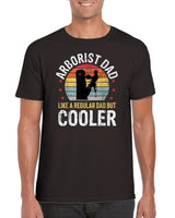 Plus Minus Co Arborist Dad Tree Climber Funny Arborist Father Men's Gift  T-shirt, view 5
