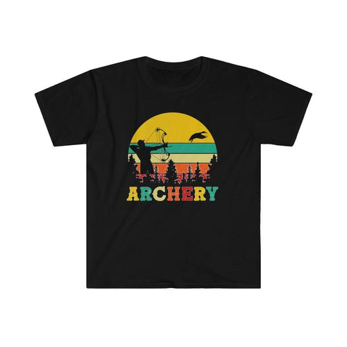 Plus Minus Co Archery | Retro Sunset T-Shirts, Archery Gifts, Archery retro Shirt, Archer Love T shirt, Archery T Shirt, Archery Gift