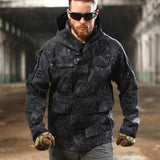 Plus Minus Co Archon Bourne Men's Military Tactical Jacket Men Fall Winter Outdoor Waterproof Windbreaker, view 6