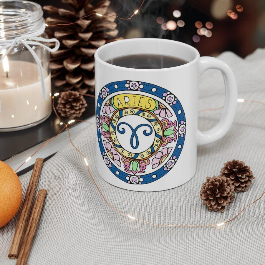 Plus Minus Co Aries Zodiac Mug, Aries Mug, March 20 to April 19 born Zodiac Gift, Zodiac Sign, Horoscope Gift, Astrology Gift, Mug || Aries birthday