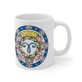 Plus Minus Co Aries Zodiac Mug, Aries Mug, March 20 to April 19 born Zodiac Gift, Zodiac Sign, Horoscope Gift, Astrology Gift, Mug || Aries birthday, view 5