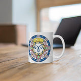 Plus Minus Co Aries Zodiac Mug, Aries Mug, March 20 to April 19 born Zodiac Gift, Zodiac Sign, Horoscope Gift, Astrology Gift, Mug || Aries birthday, view 6