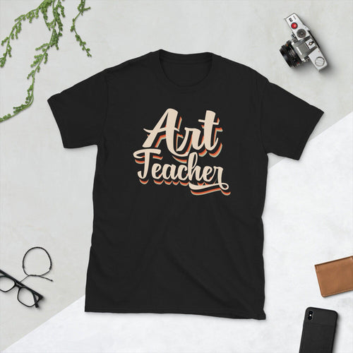 Plus Minus Co Art Teacher Shirts Women Funny Teacher Life Tshirt Casual Teachers Appreciation Gift Tee Tops