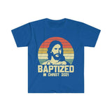 Plus Minus Co Baptized in Christ 2021, Unisex Soft style T-Shirt, view 2