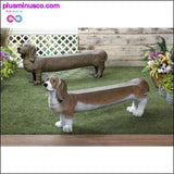 Plus Minus Co Basset Hound Doggy Bench, view 2