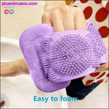 Plus Minus Co Bath Artifact Shower Shower Silicone Body Brush Bath Belt, view 3