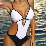Plus Minus Co Bathing Suits Woman Thong One Piece Swimsuit Plus Size, view 4